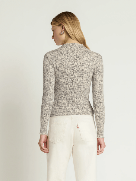 Nation Brenna Mock Neck Top / Winter Pebble - nineNORTH | Men's & Women's Clothing Boutique