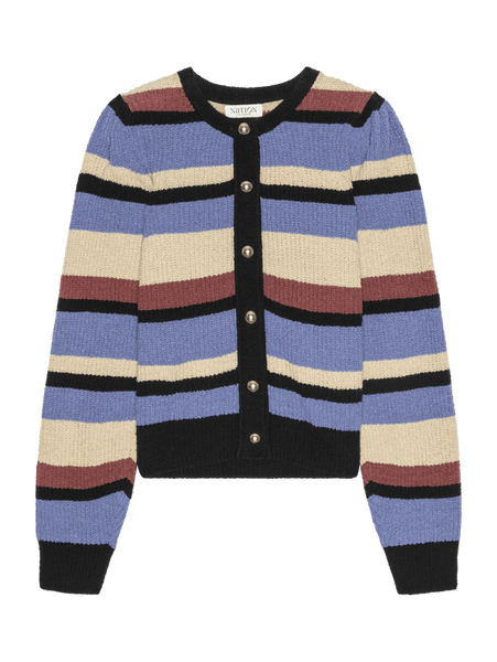 Nation Carmela Cardigan / Velour Multi Stripe - nineNORTH | Men's & Women's Clothing Boutique
