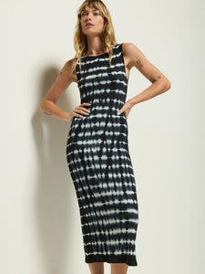 Nation Christy Tie Dye Stripe Midi Dress - nineNORTH | Men's & Women's Clothing Boutique
