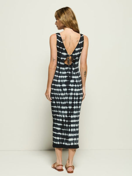 Nation Christy Tie Dye Stripe Midi Dress - nineNORTH | Men's & Women's Clothing Boutique