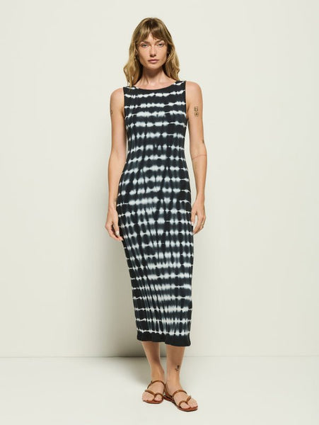 Nation Christy Tie Dye Stripe Midi Dress - nineNORTH | Men's & Women's Clothing Boutique