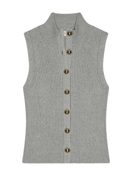 Nation Ira Sweater Vest / Heather Grey - nineNORTH | Men's & Women's Clothing Boutique
