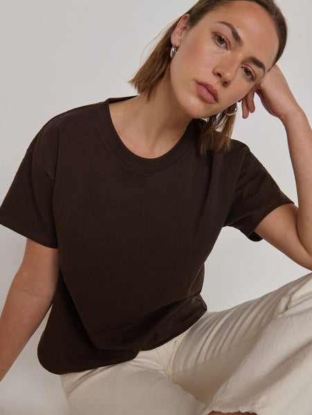 Nation Jessa Tee - Cocoa - nineNORTH | Men's & Women's Clothing Boutique