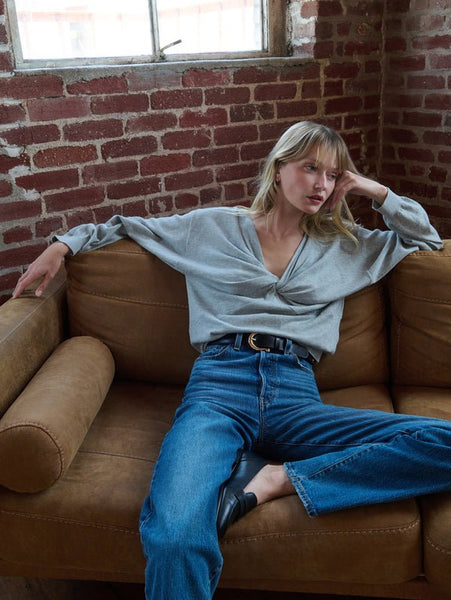 Nation Jolie Sweater / Heather Grey - nineNORTH | Men's & Women's Clothing Boutique