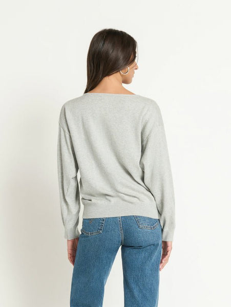 Nation Jolie Sweater / Heather Grey - nineNORTH | Men's & Women's Clothing Boutique