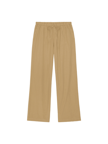 Nation Lucia Poplin Pant - Toffee - nineNORTH | Men's & Women's Clothing Boutique