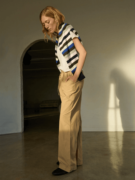 Nation Lucia Poplin Pant - Toffee - nineNORTH | Men's & Women's Clothing Boutique