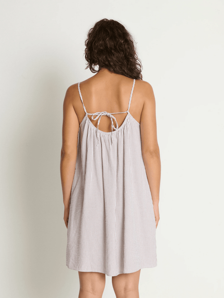 Nation Margot Mini Dress - Praline Stripe - nineNORTH | Men's & Women's Clothing Boutique