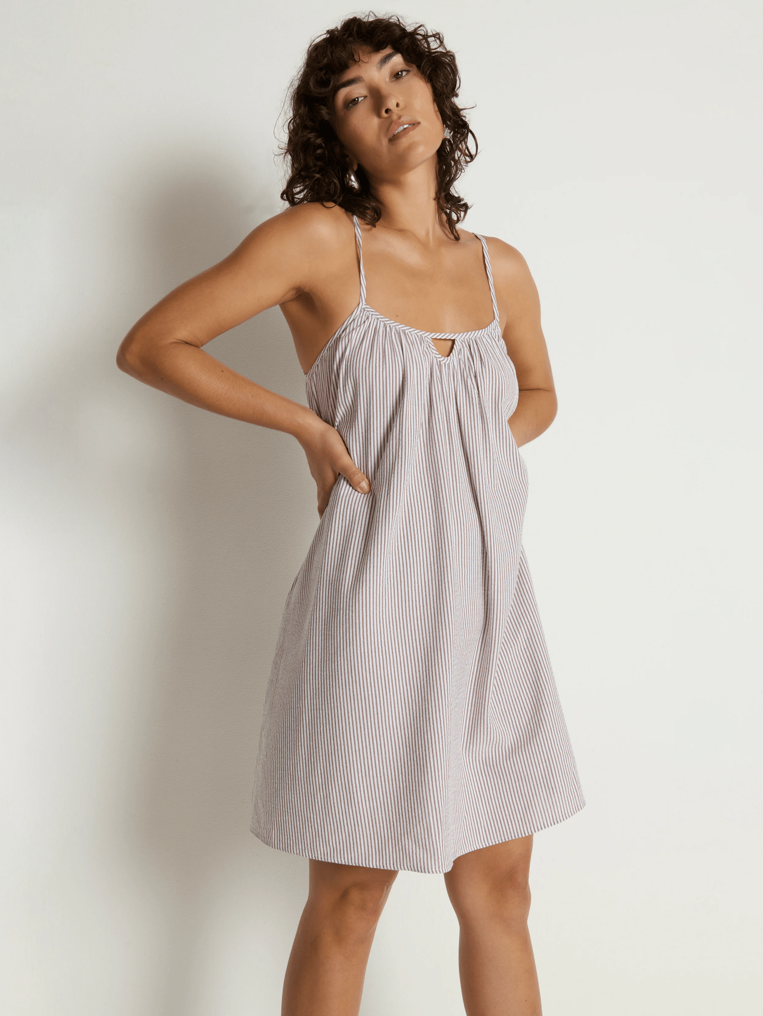 nation ltd barrett 90s dress Floral Halter Neck Chiffon Backless Bridesmaid Dress with Pleated