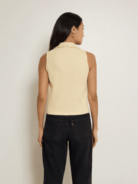 Nation Rae Collared Tank - Banana - nineNORTH | Men's & Women's Clothing Boutique