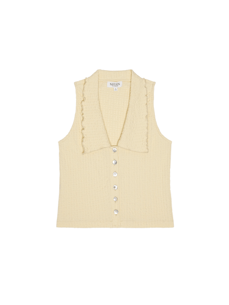 Nation Rae Collared Tank - Banana - nineNORTH | Men's & Women's Clothing Boutique