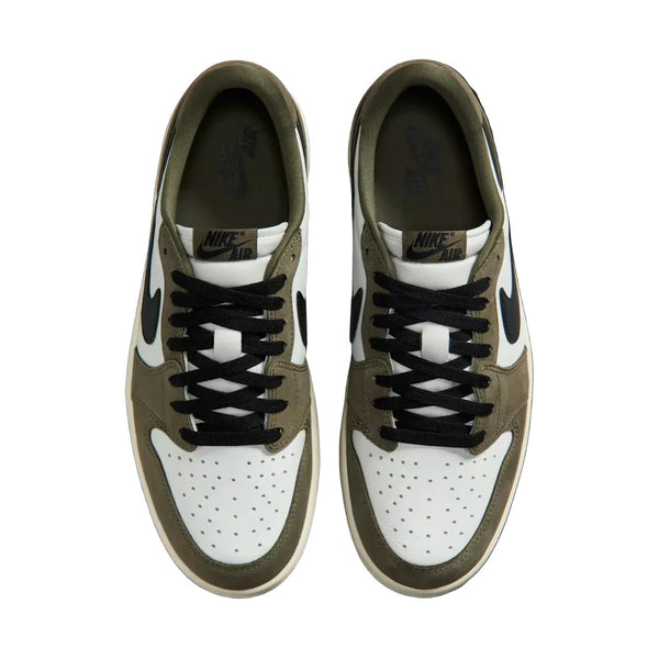 Nike Air Jordan 1 Low OG - Medium Olive and Summit White - nineNORTH | Men's & Women's Clothing Boutique