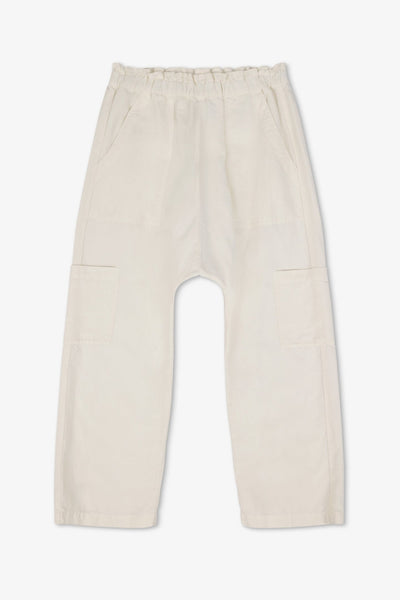 NSF Shailey Paperbag Waist Linen Cotton Pant / Ivory - nineNORTH | Men's & Women's Clothing Boutique