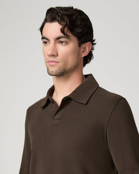PAIGE Hammond Polo - Dark Agar - nineNORTH