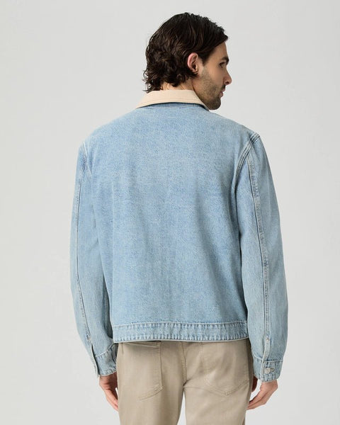 PAIGE Laughlin Denim Zip - Up Jacket - Moby - nineNORTH | Men's & Women's Clothing Boutique