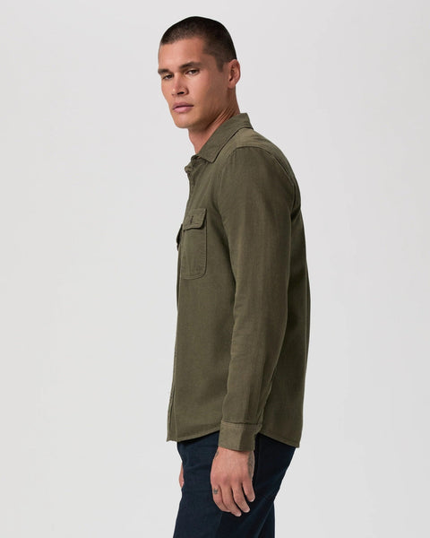 PAIGE Martin Shirt / Olive Branch - nineNORTH | Men's & Women's Clothing Boutique