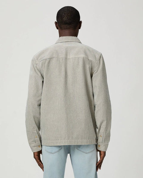 PAIGE Renzi Denim Shirt - Ecru/Indigo Stripe - nineNORTH | Men's & Women's Clothing Boutique