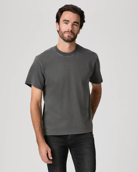 PAIGE Serano Boxy Tee / Vintage Faded Charcoal - nineNORTH | Men's & Women's Clothing Boutique