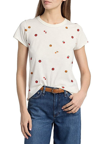 rag & bone All Over Tomatoes Tee - Ecru - nineNORTH | Men's & Women's Clothing Boutique
