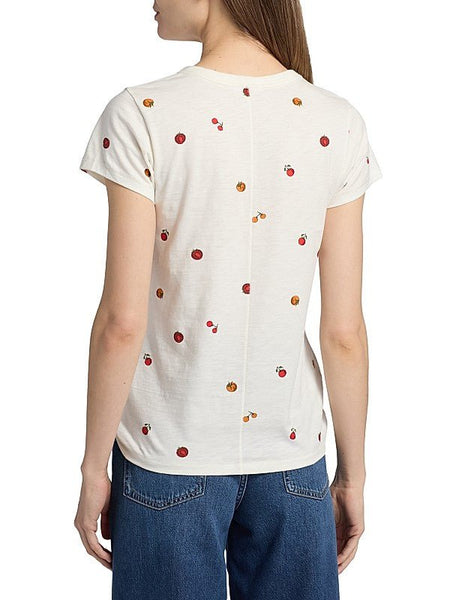 rag & bone All Over Tomatoes Tee - Ecru - nineNORTH | Men's & Women's Clothing Boutique
