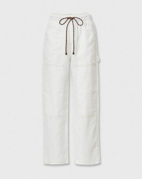 rag & bone Atlas Linen Pant - White - nineNORTH | Men's & Women's Clothing Boutique