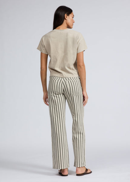 rag & bone Distressed Washed Kelly Boxy Tee - Soft Beige - nineNORTH | Men's & Women's Clothing Boutique