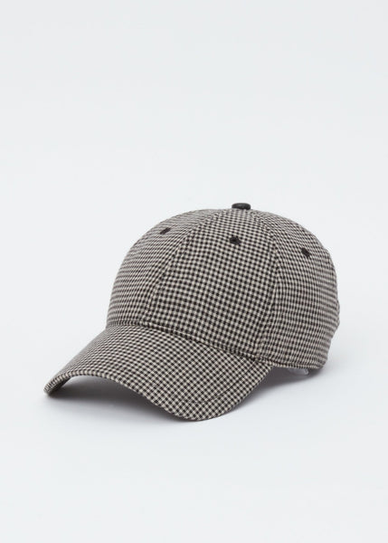 rag & bone Harlow Baseball Cap - Black Gingham - nineNORTH | Men's & Women's Clothing Boutique