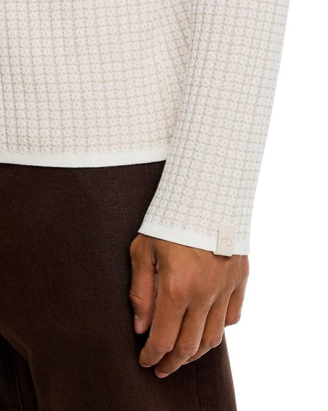 rag & bone Harvey Rib Sweater - Chalk - nineNORTH | Haddonfield, NJ