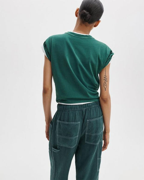 rag & bone Kelly Washed Boxy Tee - Forest - nineNORTH | Men's & Women's Clothing Boutique