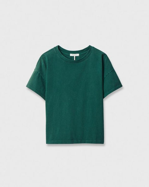 rag & bone Kelly Washed Boxy Tee - Forest - nineNORTH | Men's & Women's Clothing Boutique
