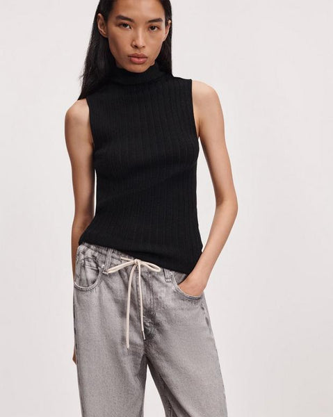 rag & bone Miramar Drawstring Wide-Leg Pant - Icy Grey - nineNORTH | Men's & Women's Clothing Boutique