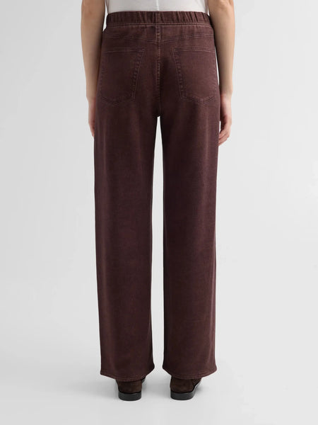 rag & bone Miramar Terry Track Pull On Pant - Chocolate - nineNORTH