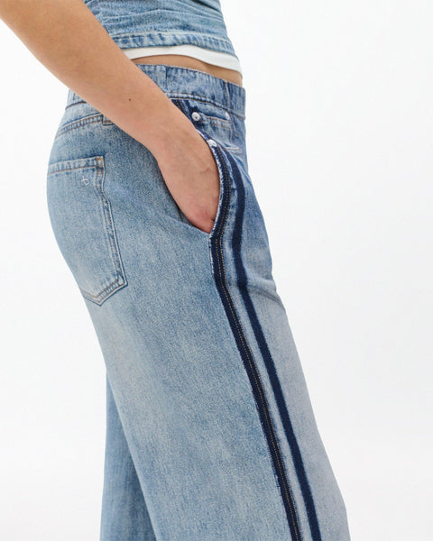 rag & bone Miramar Wide - Leg Track Pants / Coney - nineNORTH | Men's & Women's Clothing Boutique