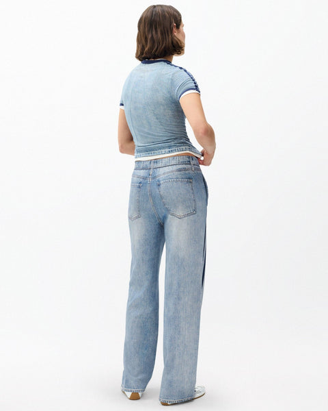 rag & bone Miramar Wide - Leg Track Pants / Coney - nineNORTH | Men's & Women's Clothing Boutique