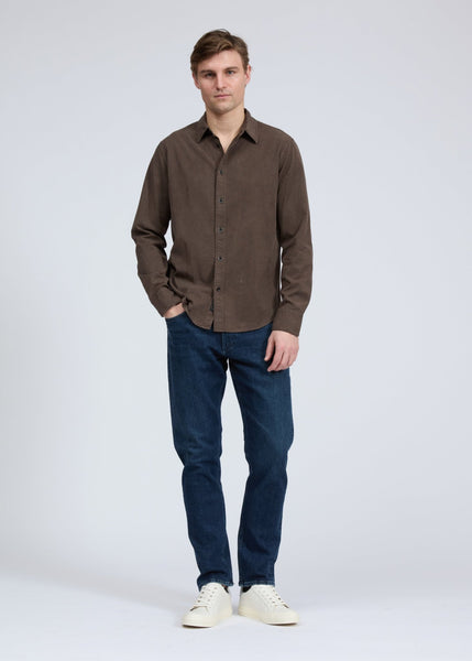 rag & bone Overdyed Tomlin Shirt - Stonewall - nineNORTH | Men's & Women's Clothing Boutique