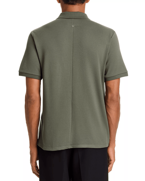 rag & bone Tech Piqué Slim Polo - Dark Green - nineNORTH | Men's & Women's Clothing Boutique