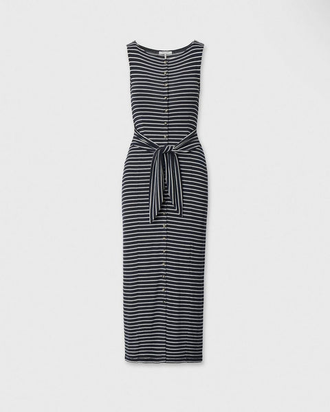 rag & bone The Knit Buttoned Striped Dress - Salute Multi - nineNORTH | Men's & Women's Clothing Boutique