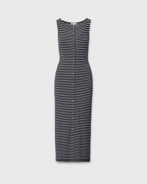 rag & bone The Knit Buttoned Striped Dress - Salute Multi - nineNORTH | Men's & Women's Clothing Boutique