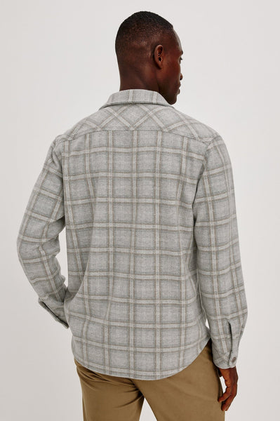 Rails Alder Overshirt - Quarry Mist Heather - nineNORTH | Men's & Women's Clothing Boutique