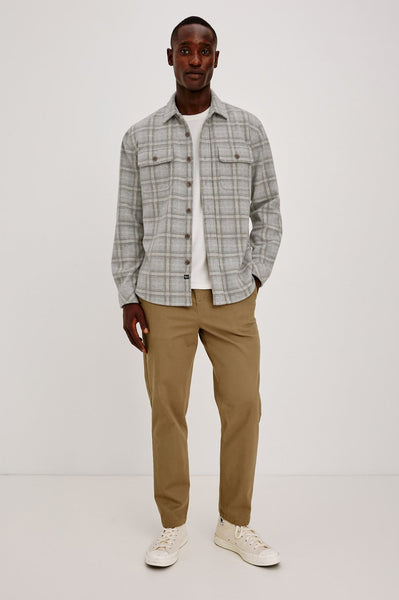 Rails Alder Overshirt - Quarry Mist Heather - nineNORTH | Men's & Women's Clothing Boutique