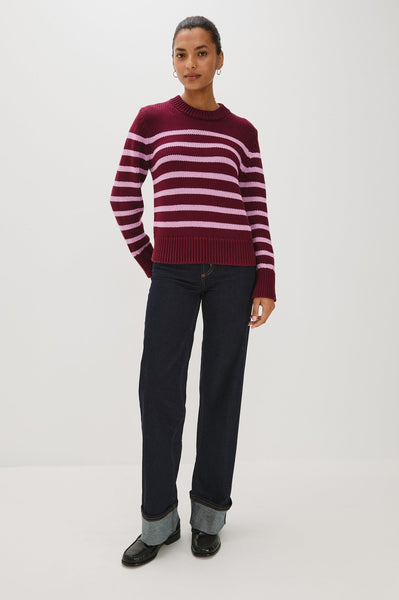 Rails Alise Sweater / Mulberry Stripe - nineNORTH | Men's & Women's Clothing Boutique