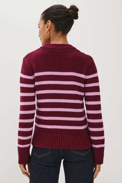 Rails Alise Sweater / Mulberry Stripe - nineNORTH | Men's & Women's Clothing Boutique