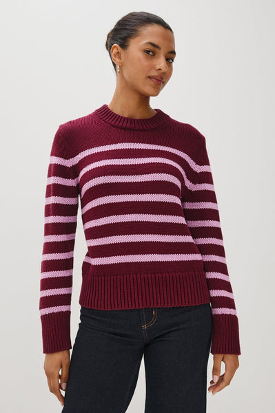 Rails Alise Sweater / Mulberry Stripe - nineNORTH | Men's & Women's Clothing Boutique