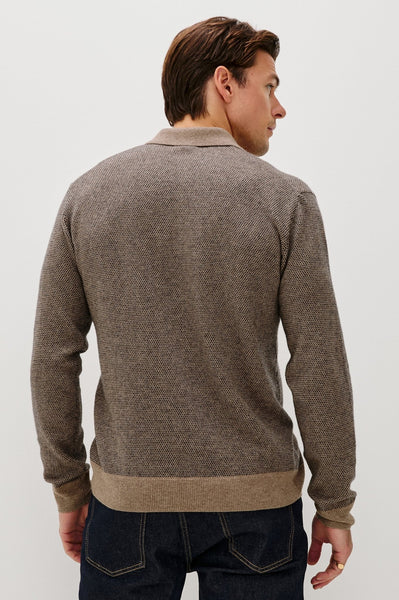 Rails Anders Sweater Polo / Flax Navy - nineNORTH | Men's & Women's Clothing Boutique