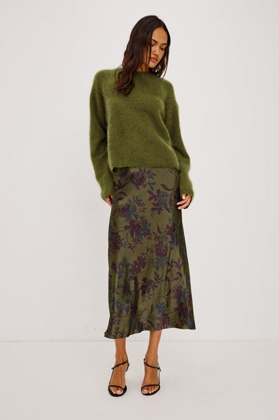 Rails Anya Skirt - Olive Dahlia - nineNORTH