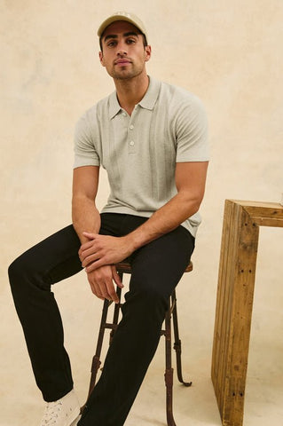 Rails Cillian Polo / Silversand - nineNORTH | Men's & Women's Clothing Boutique