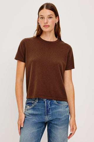 Rails Cotton Cashmere T-Shirt / Espresso - nineNORTH | Men's & Women's Clothing Boutique