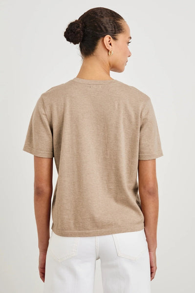Rails Cotton Cashmere T-Shirt / Heather Oat - nineNORTH | Men's & Women's Clothing Boutique