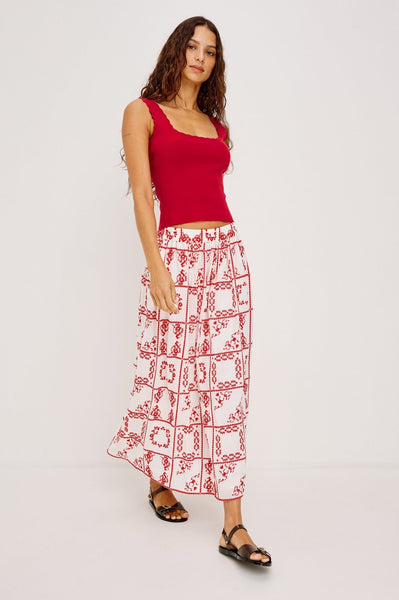 Rails Dax Skirt - Ivory Red Handkerchief - nineNORTH | Men's & Women's Clothing Boutique