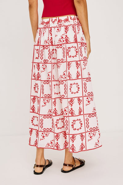 Rails Dax Skirt - Ivory Red Handkerchief - nineNORTH | Men's & Women's Clothing Boutique